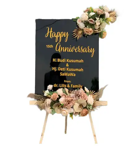 Papan Bunga Akrilik Handil Jaya