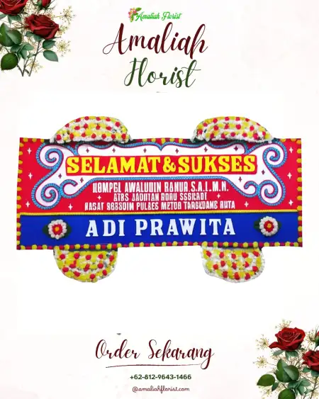 Papan Bunga Ucapan Selamat Handil Jaya