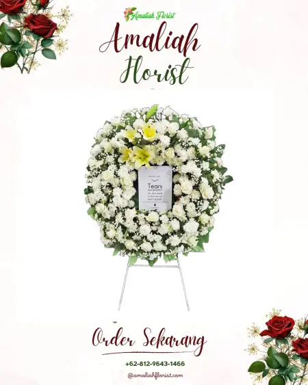 Krans Bunga Duka Handil Jaya